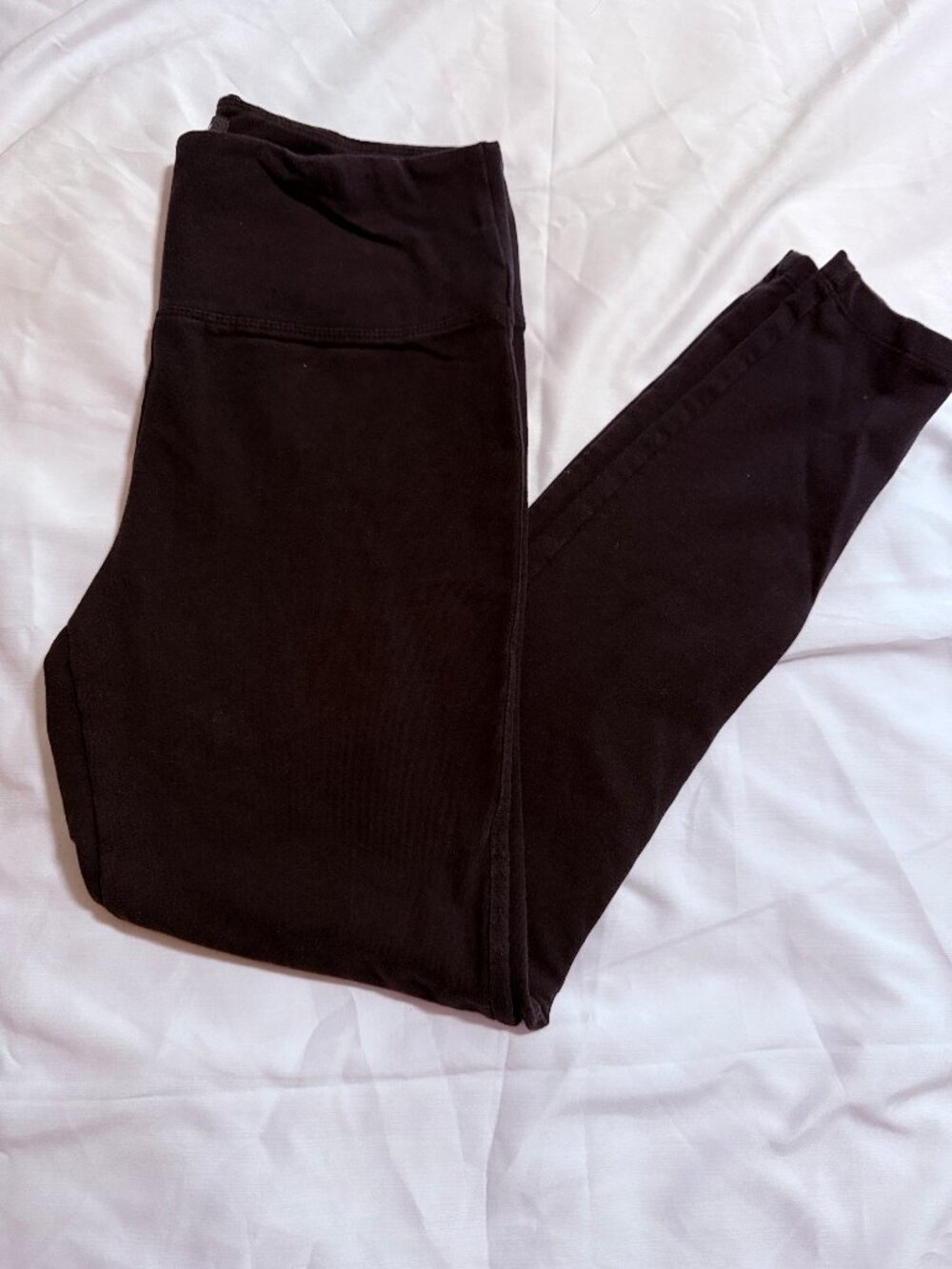 Max & Mia Women's High Waist French Terry Leggings Size Medium